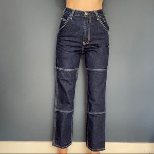 Ariana Dark Wash Painter Pants